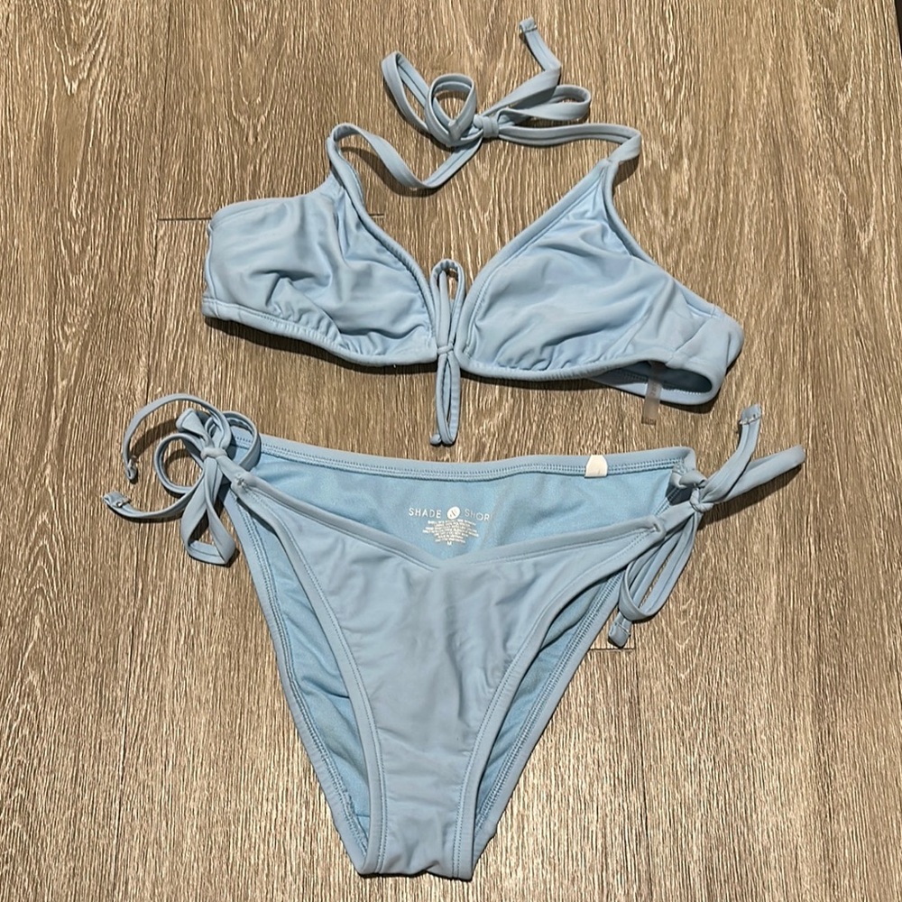 Light Blue Bikini Set